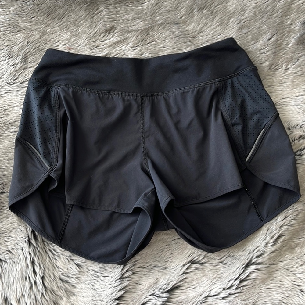 Black Running Shorts